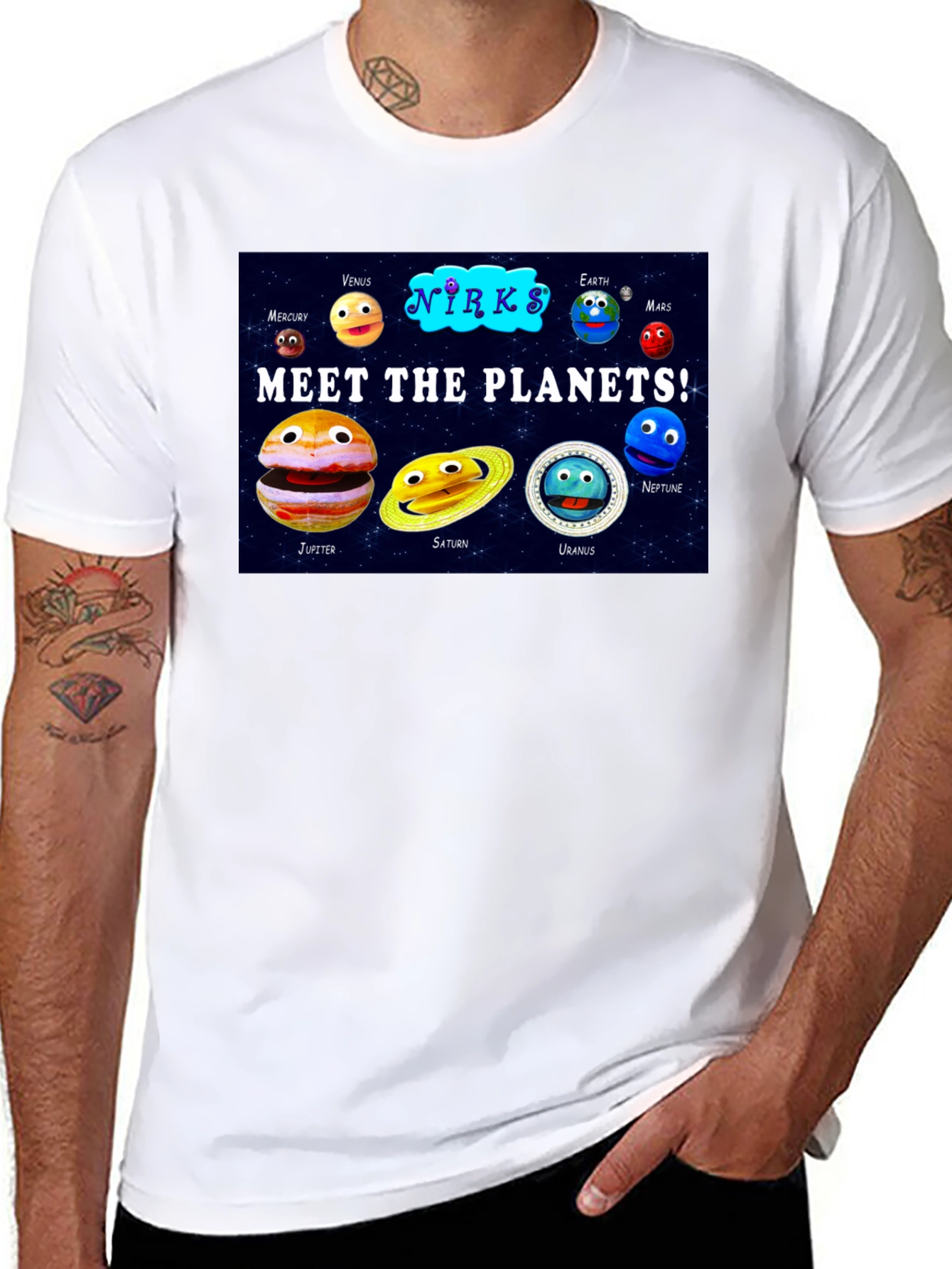 Meet The Planets Graphic T-Shirt