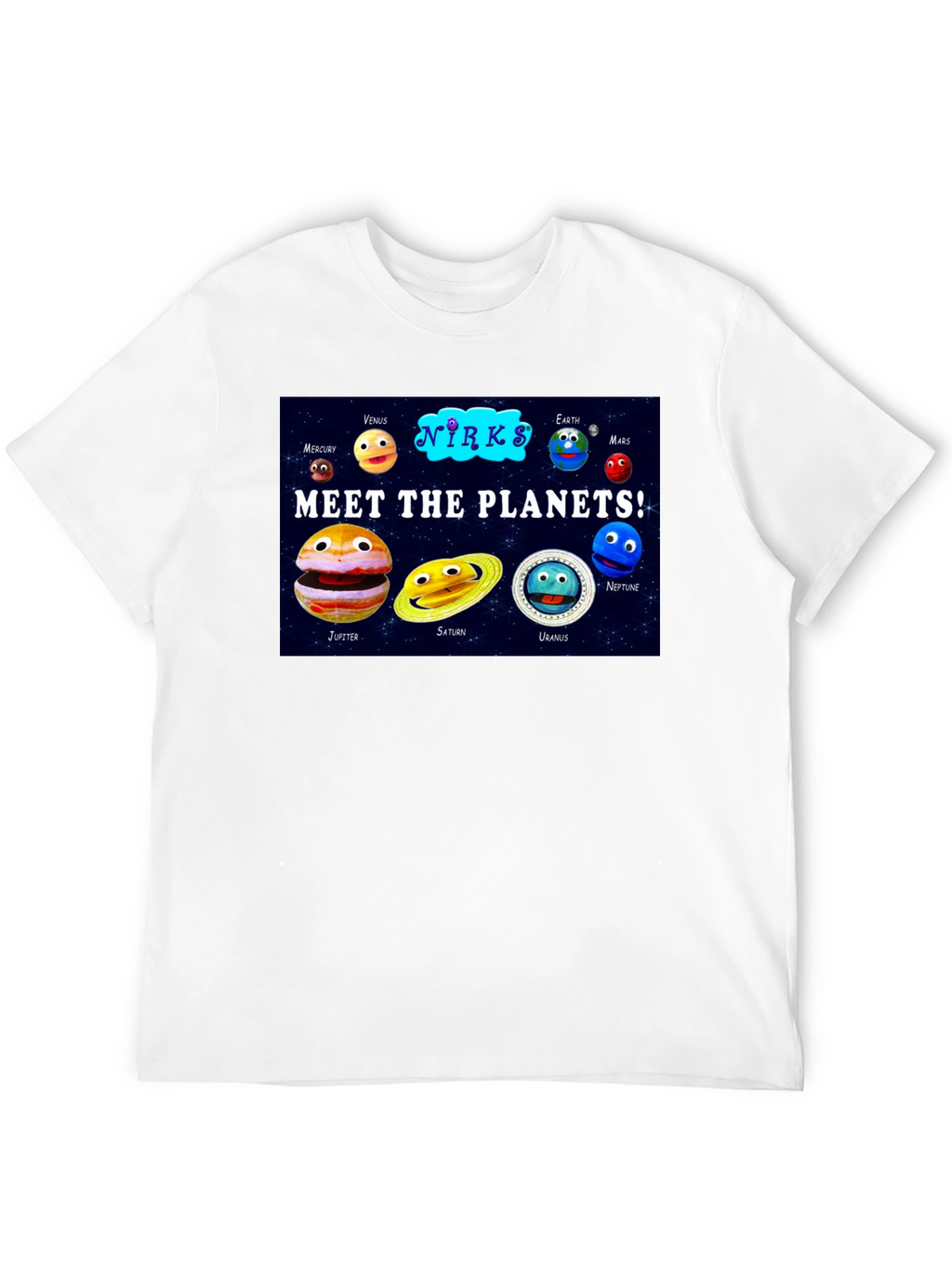 Meet The Planets Graphic T-Shirt