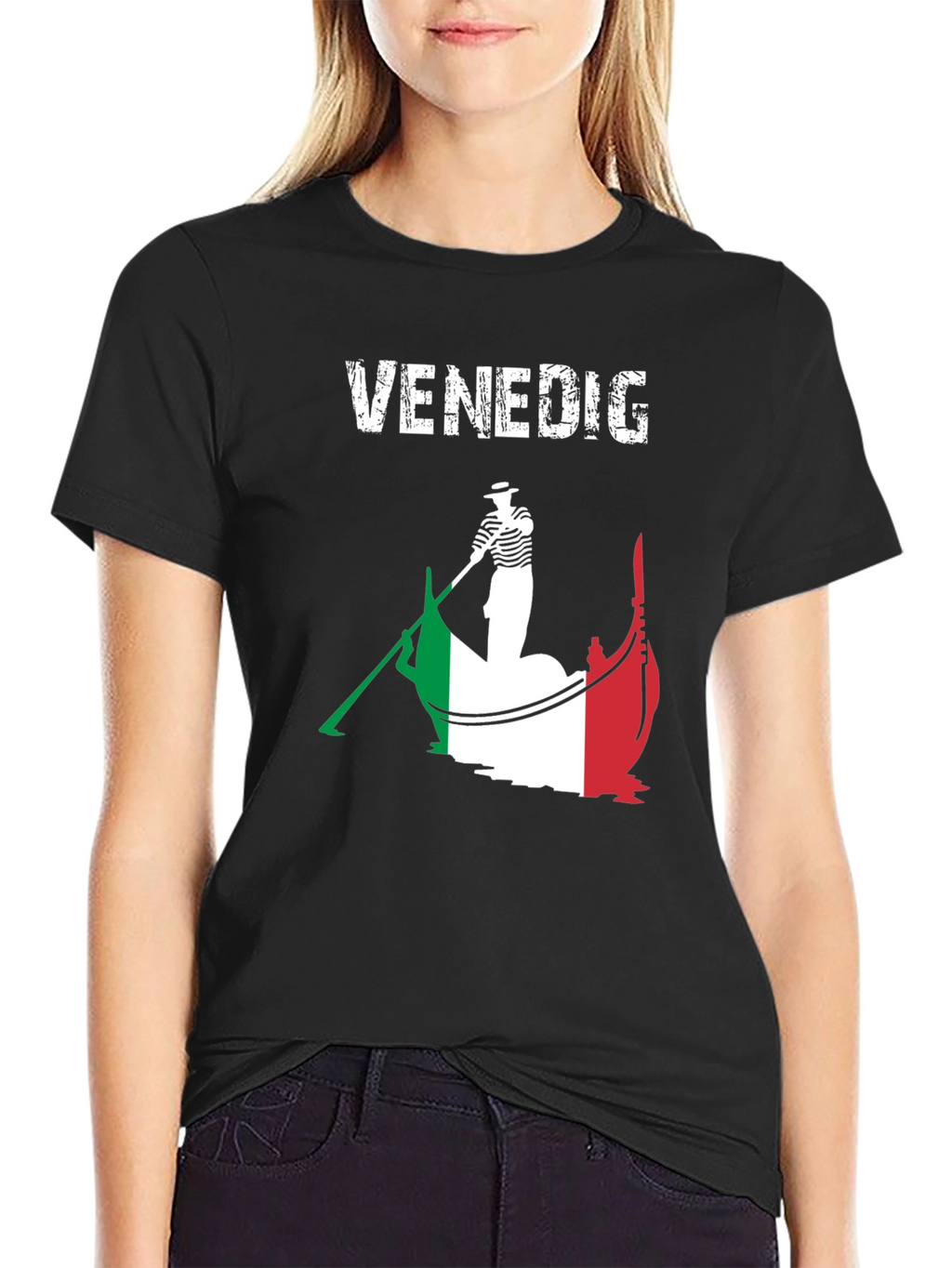 Venice Gondola Italy T-Shirt | Travel Souvenir Tee