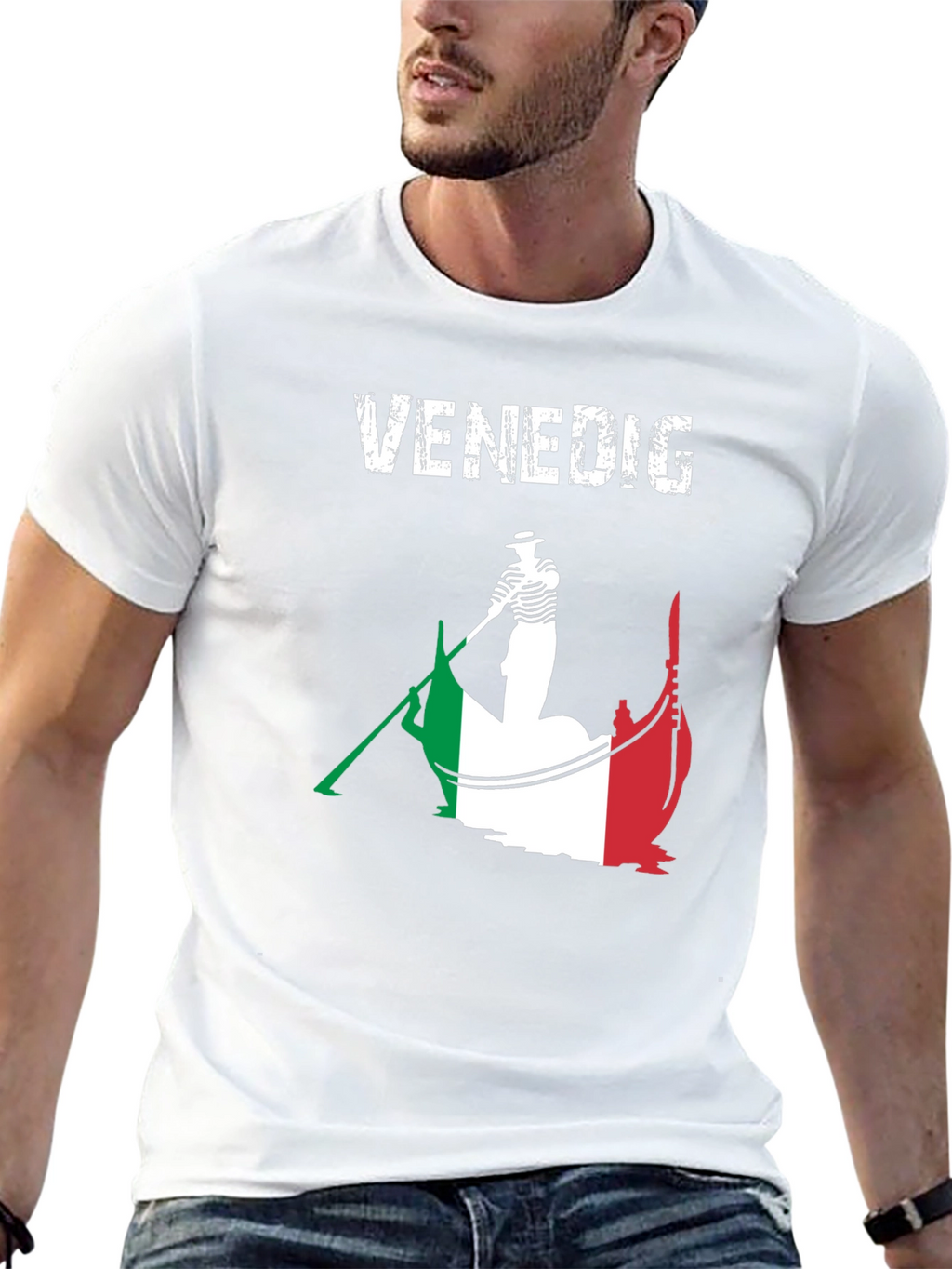 Venice Gondola Italy T-Shirt | Travel Souvenir Tee