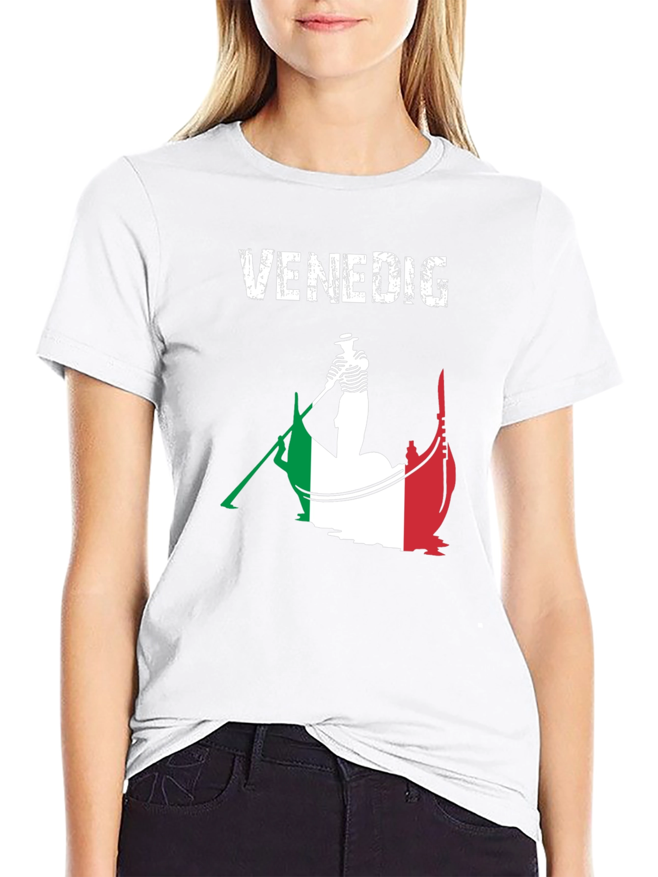 Venice Gondola Italy T-Shirt | Travel Souvenir Tee