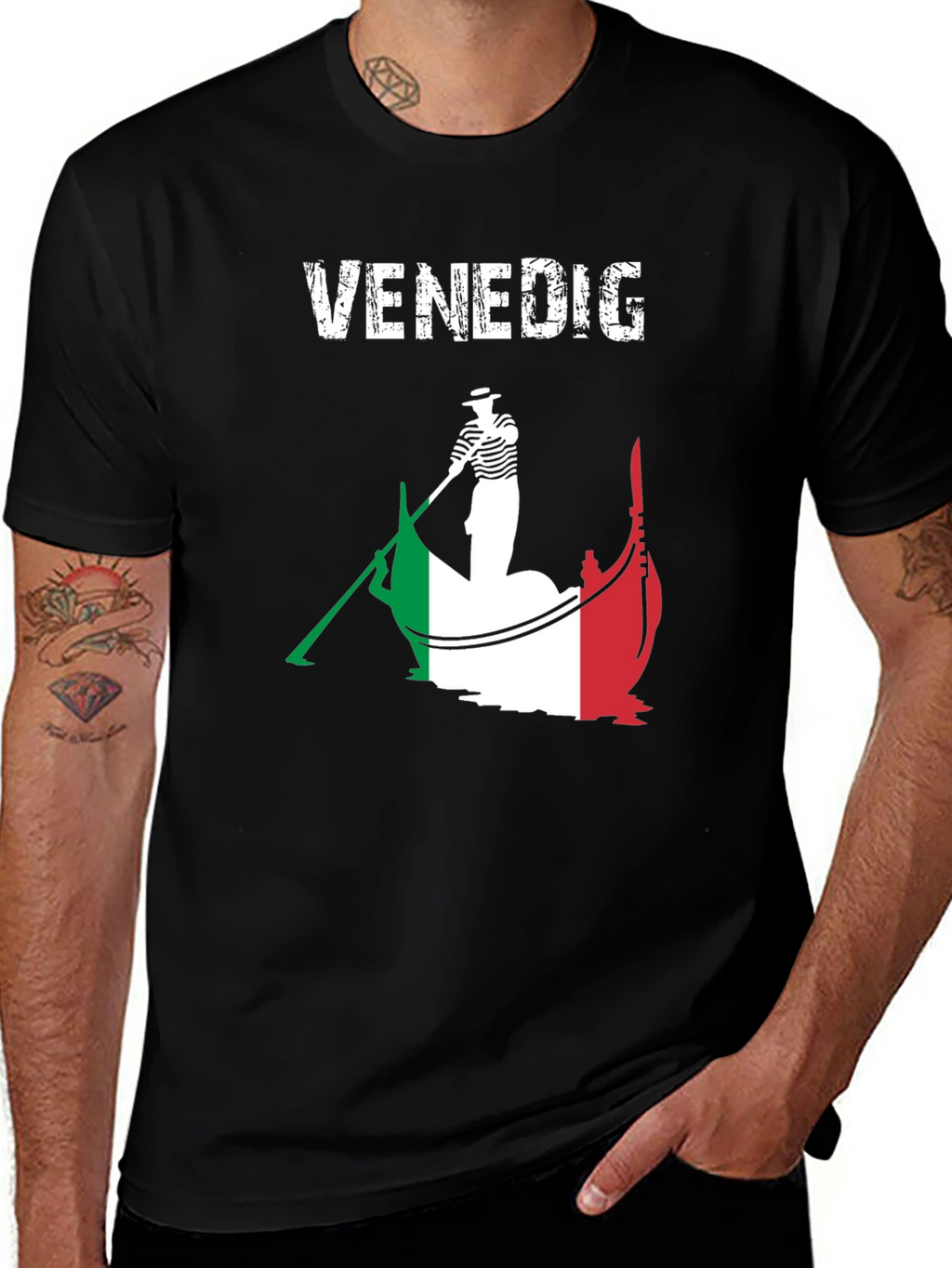 Venice Gondola Italy T-Shirt | Travel Souvenir Tee