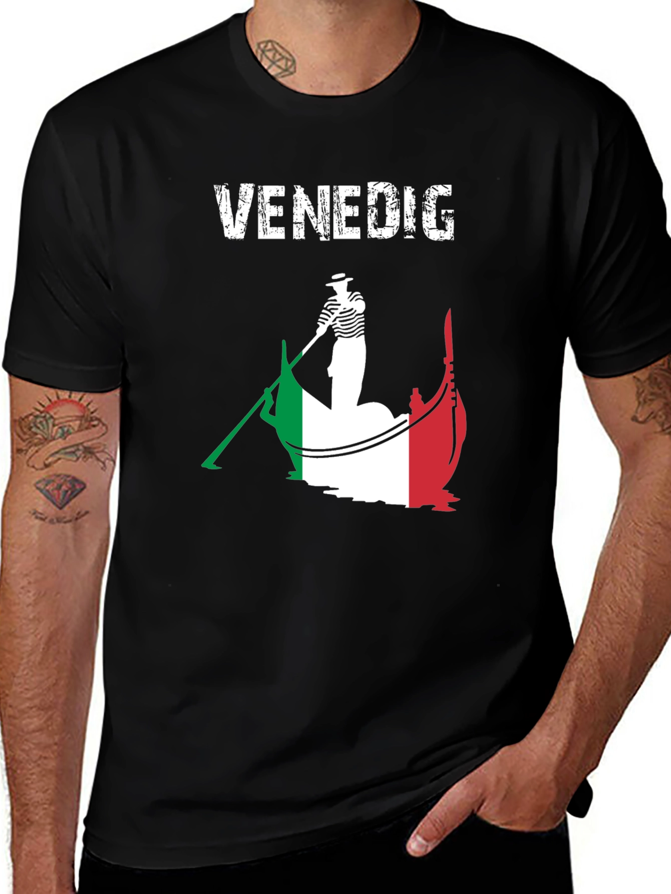 Venice Gondola Italy T-Shirt | Travel Souvenir Tee