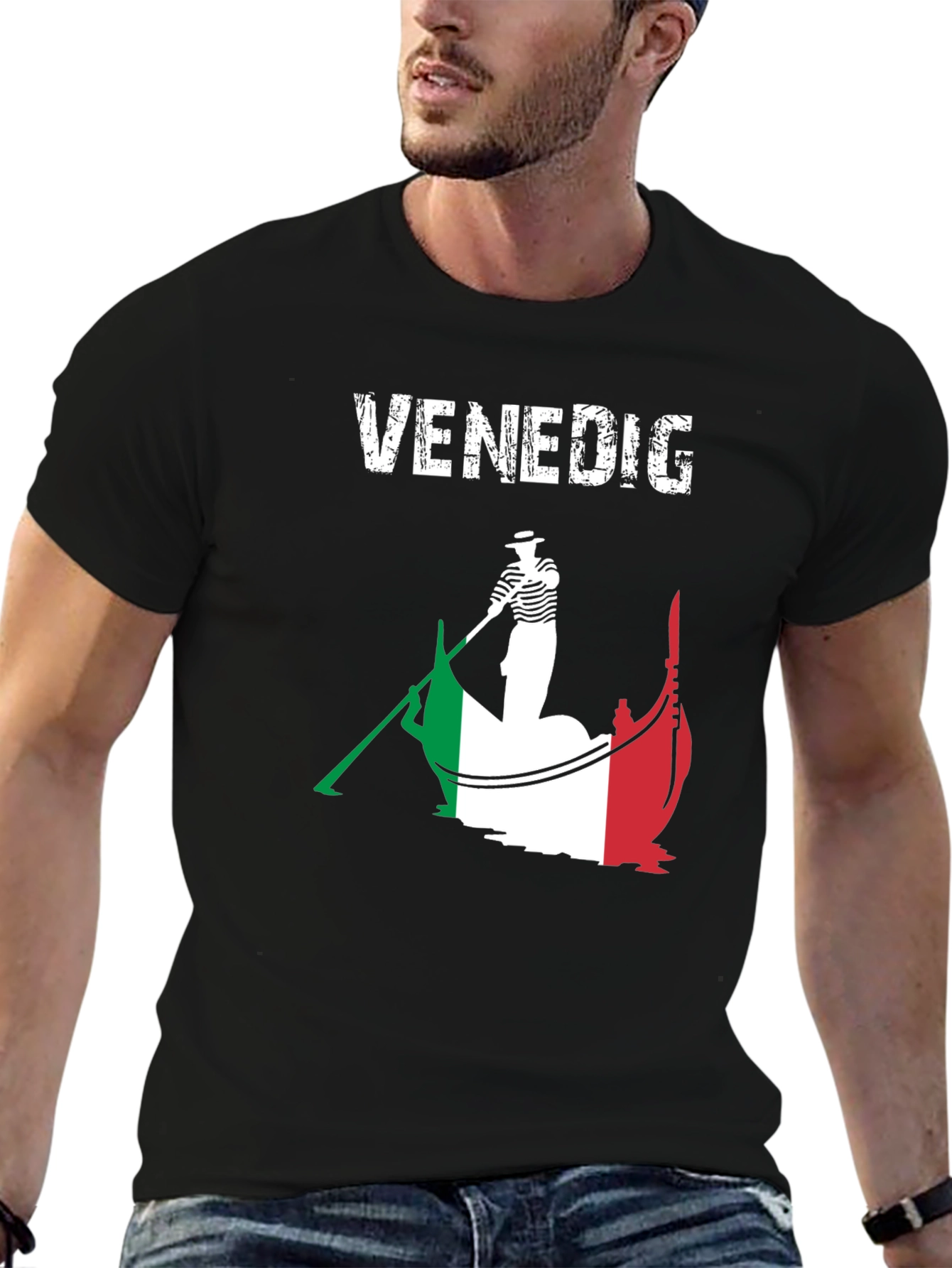 Venice Gondola Italy T-Shirt | Travel Souvenir Tee