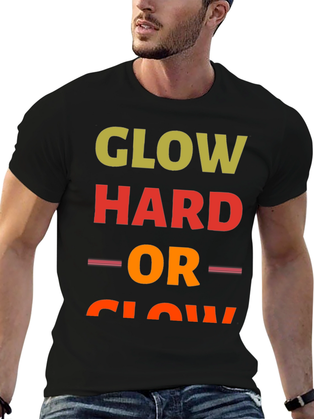 Glow Hard or Glow Home T-Shirt