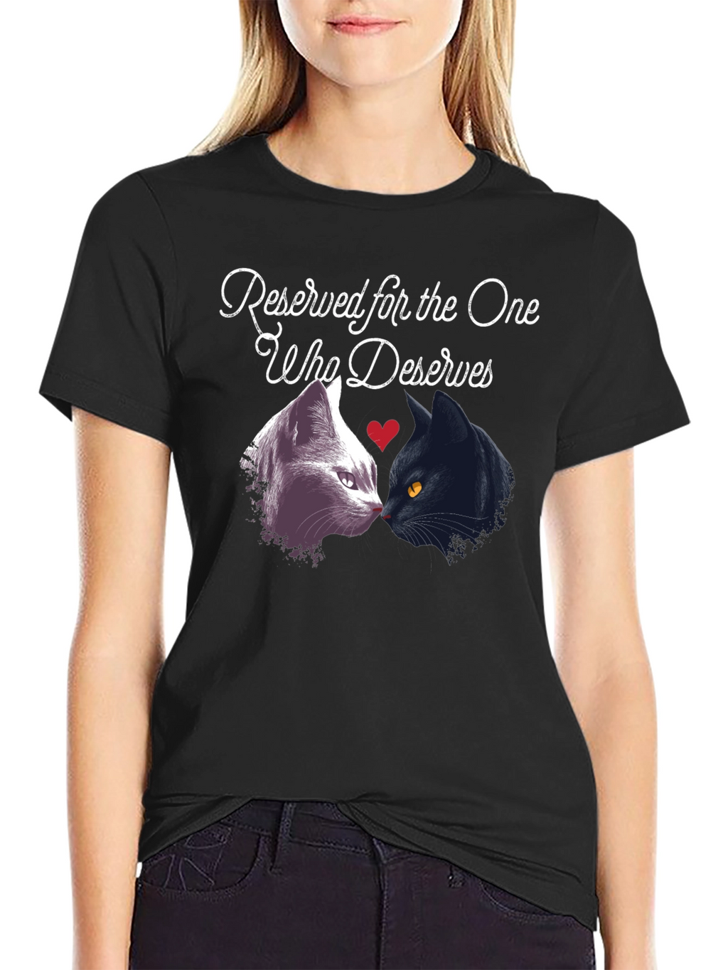 Reserved for the One Who Deserves Cat T-Shirt