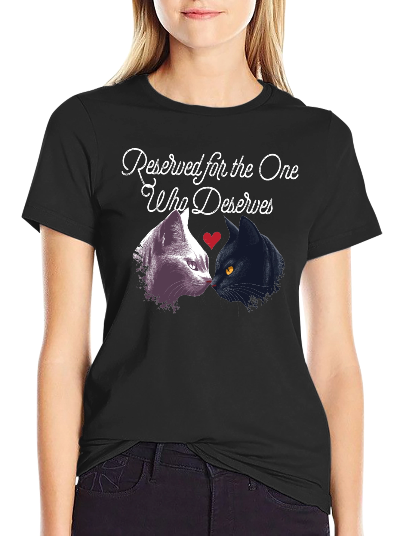 Reserved for the One Who Deserves Cat T-Shirt