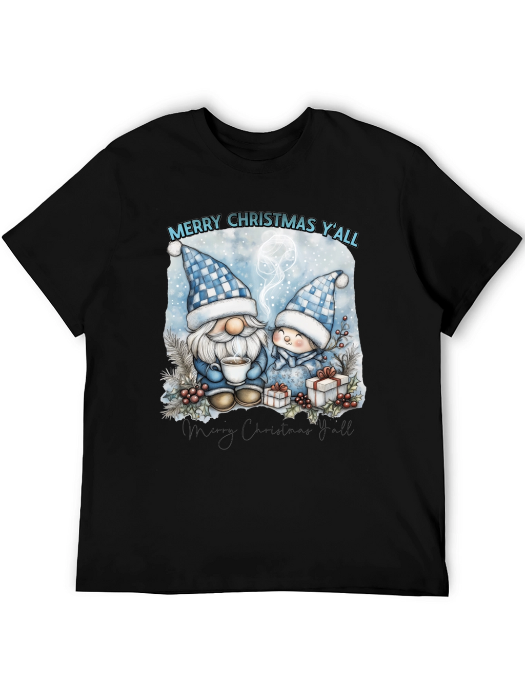 Merry Christmas Yall Gnome T-Shirt