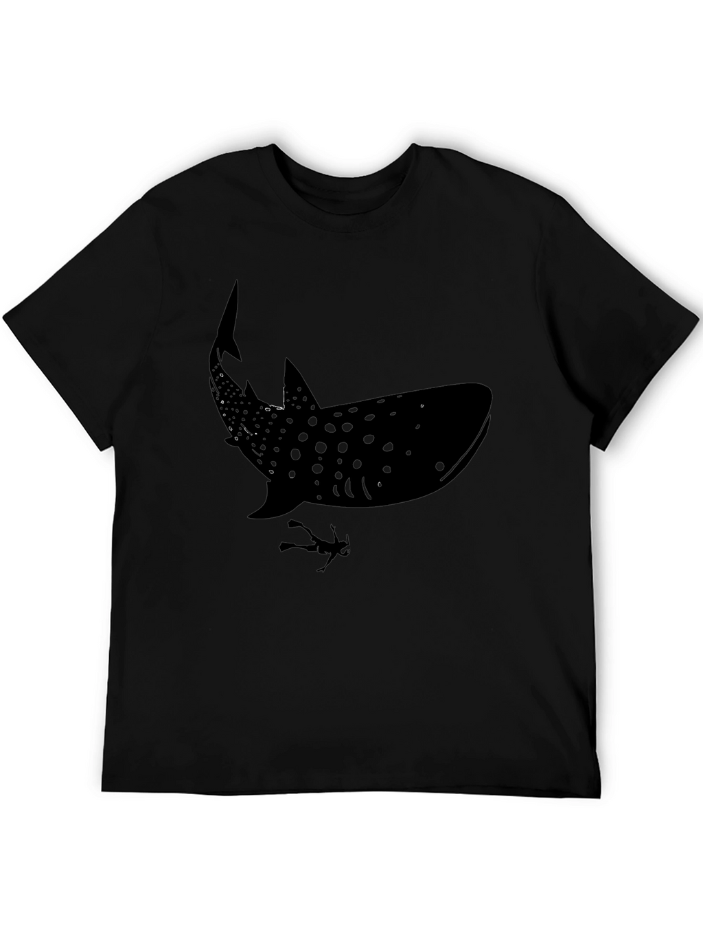 Whale Shark Diver Graphic Tee - Ocean Lover Shirt