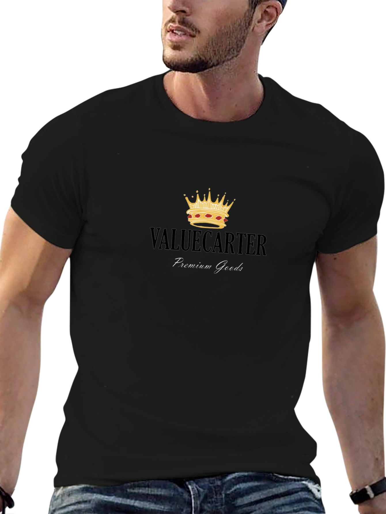 Value Carter Premium Goods Black T-Shirt