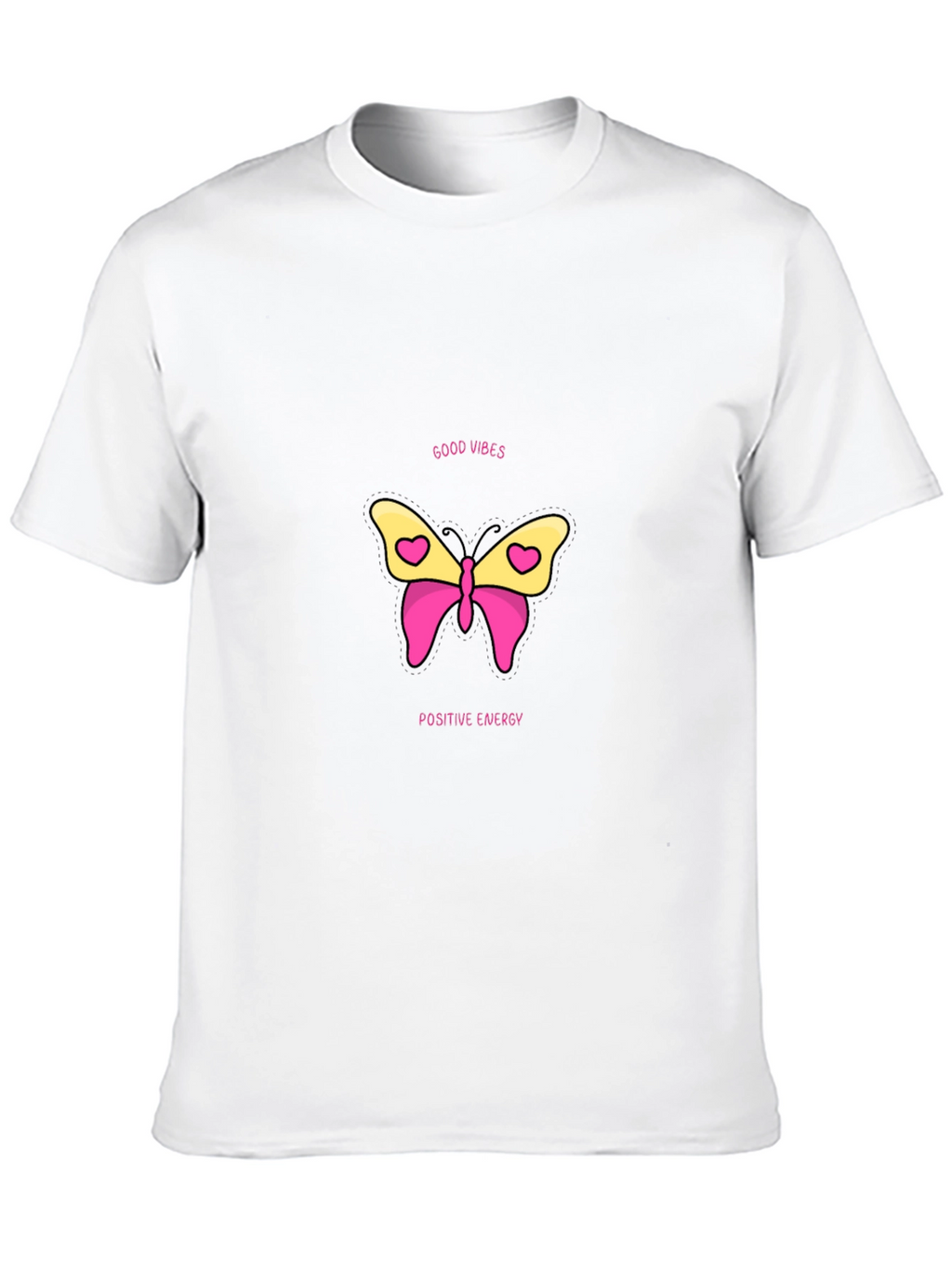 Good Vibes Butterfly Graphic Tee