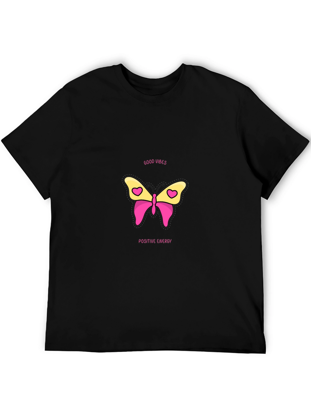 Good Vibes Butterfly Graphic Tee