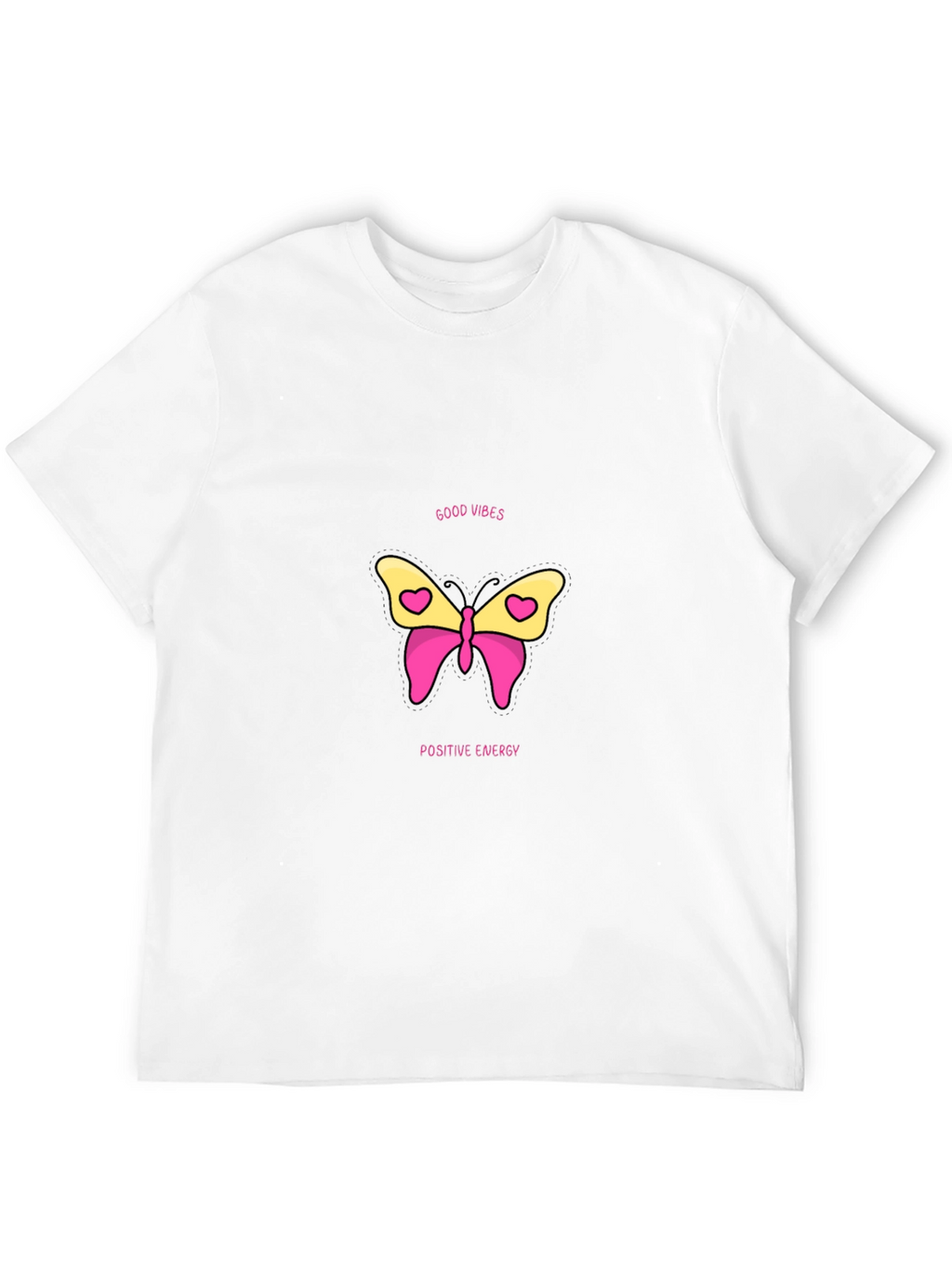 Good Vibes Butterfly Graphic Tee