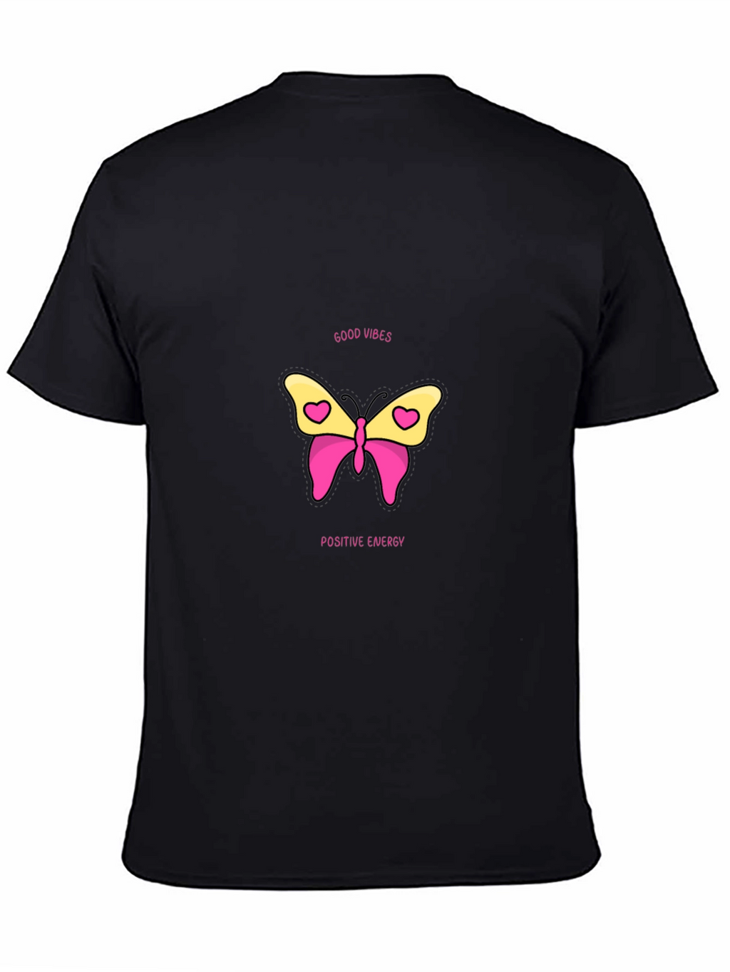 Good Vibes Butterfly Graphic Tee
