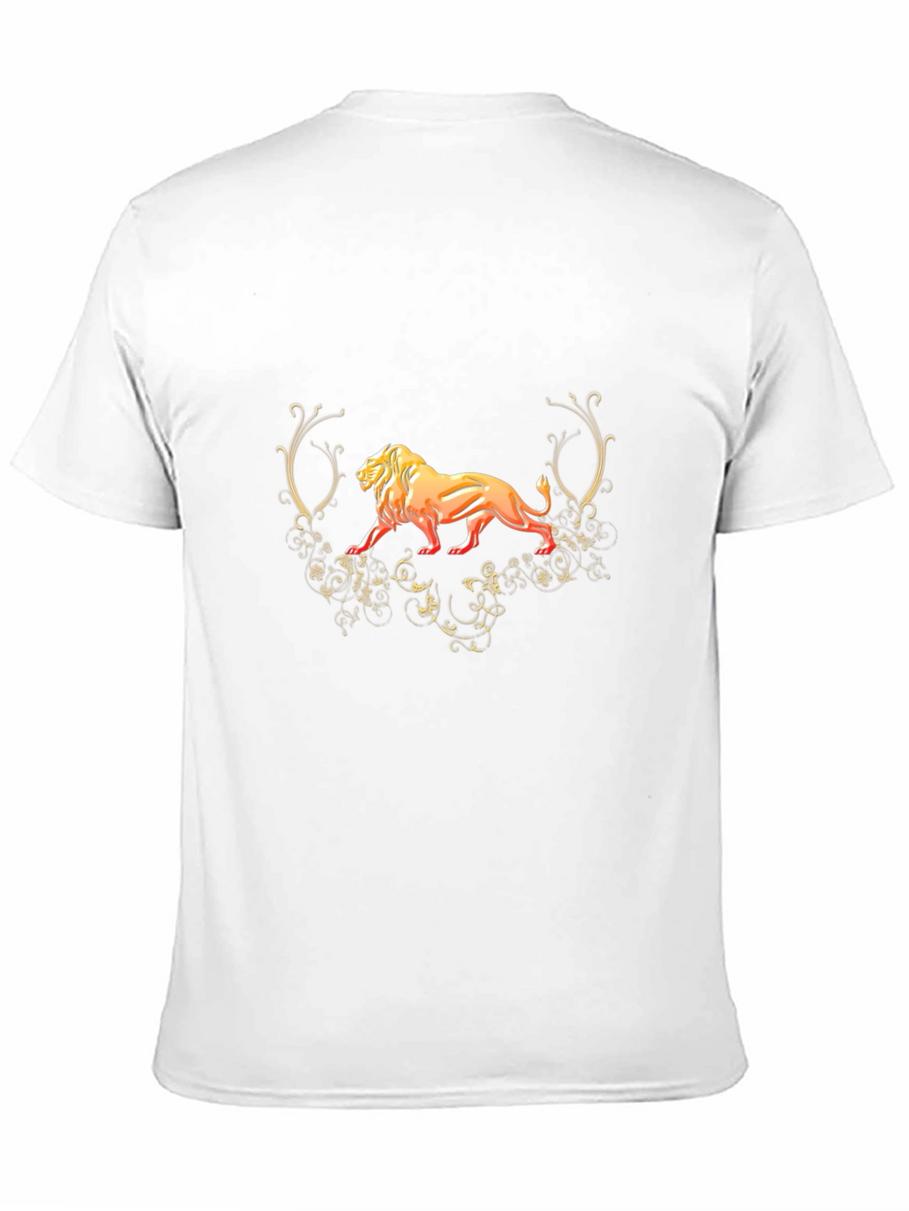 Lion Graphic Black T-Shirt - Fierce Style