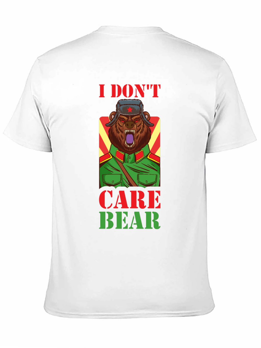 I Dont Care Bear T-Shirt - Sarcastic Graphic Tee