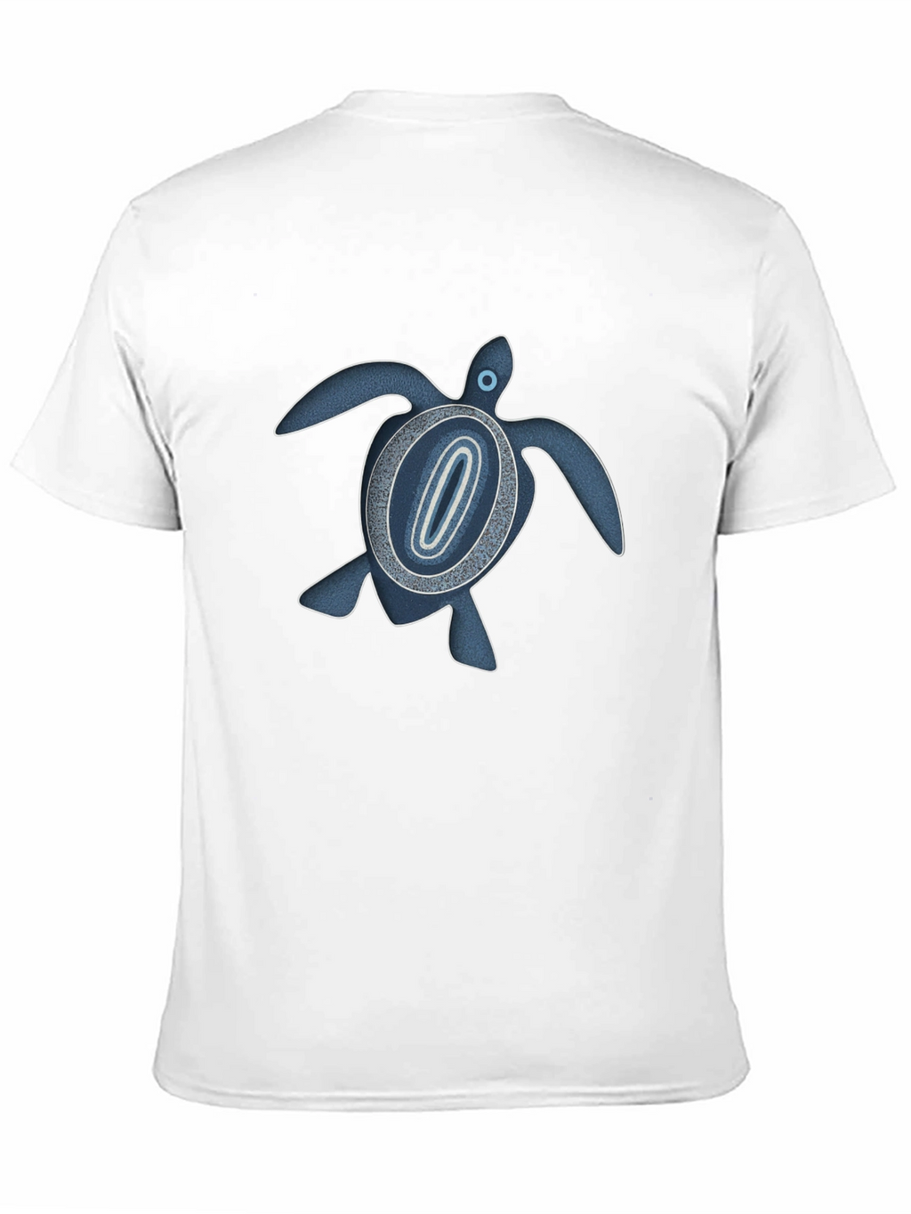 Turtle Graphic Print T-Shirt - Black
