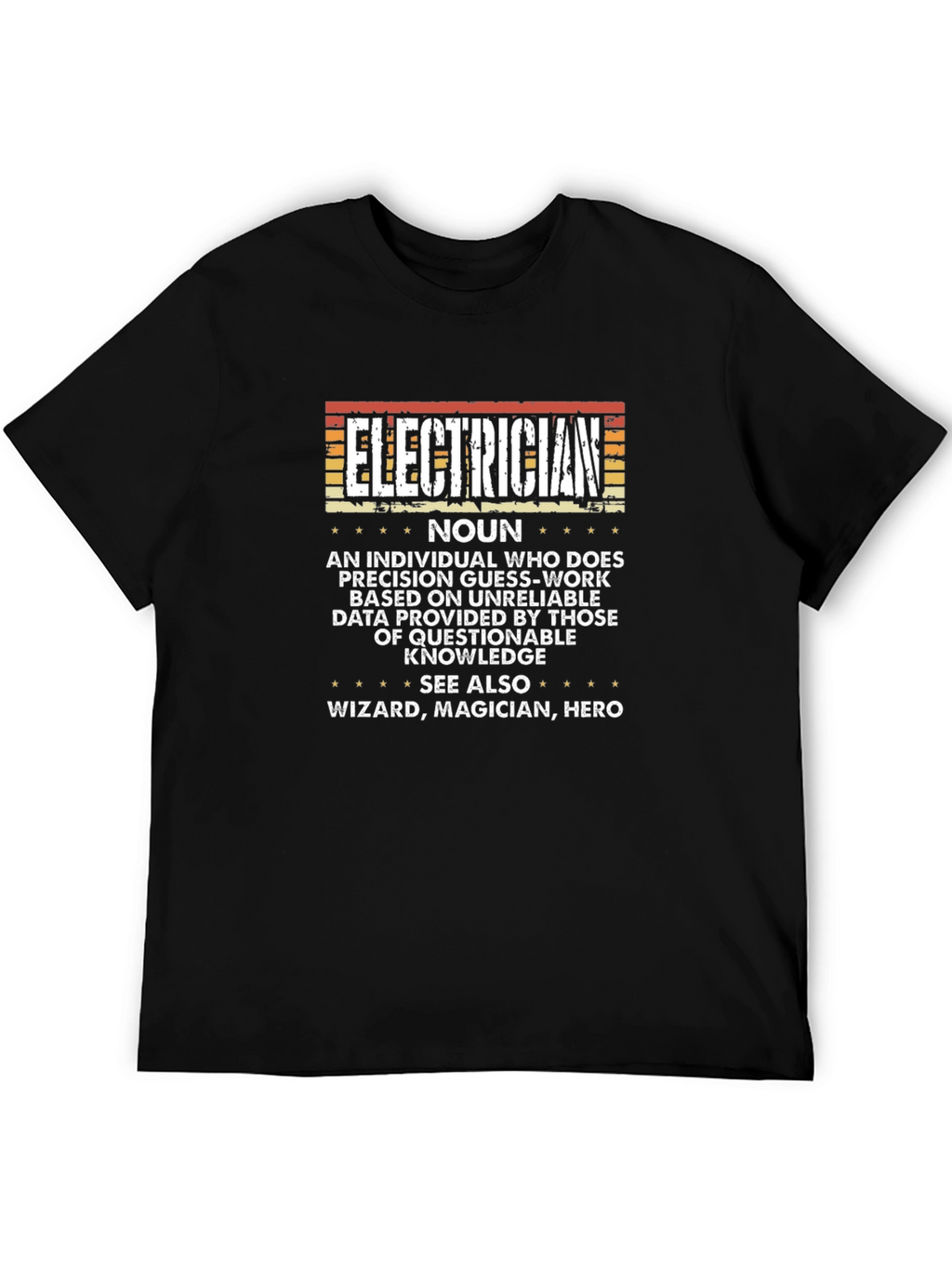 Electrician Definition Novelty T-Shirt