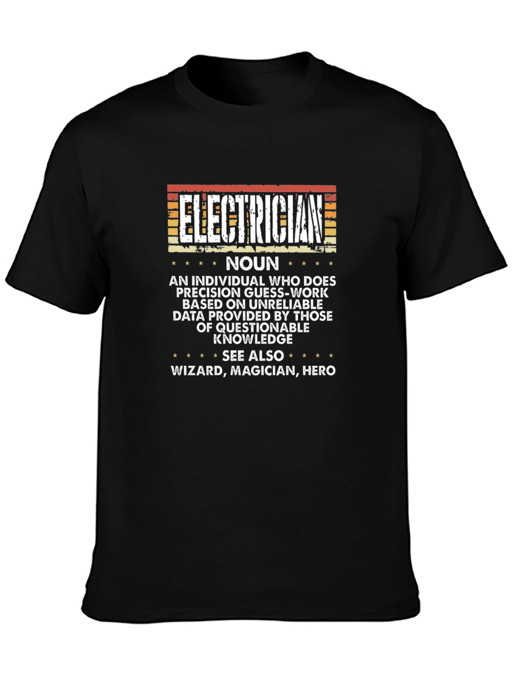 Electrician Definition Novelty T-Shirt