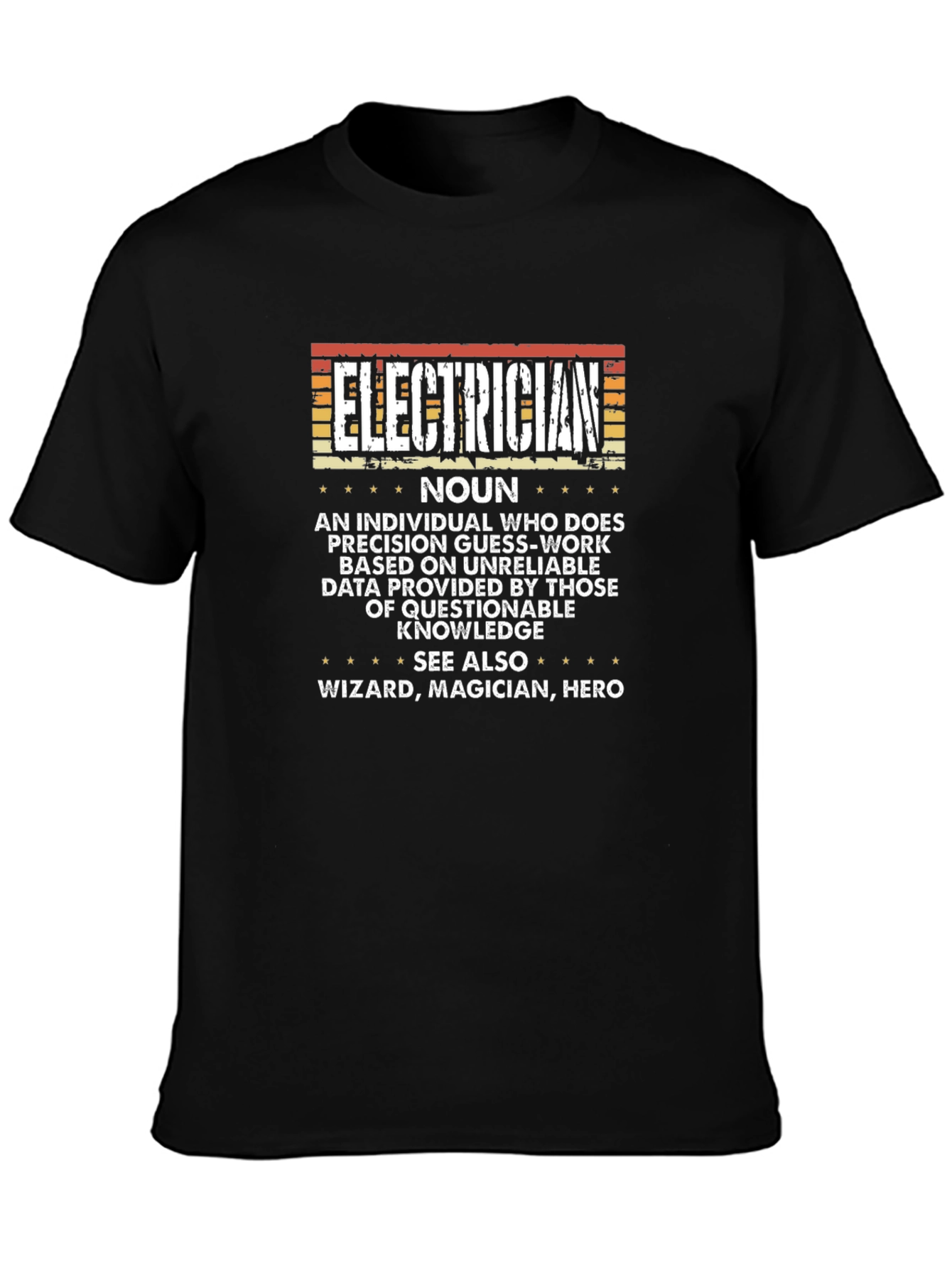 Electrician Definition Novelty T-Shirt