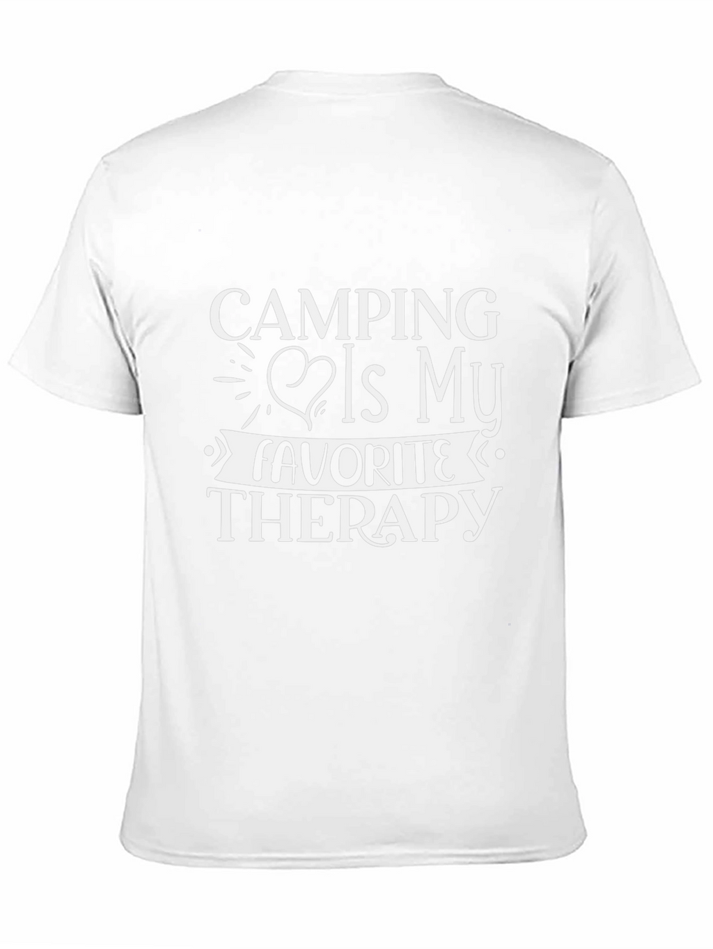 Camping Is My Favorite Therapy T-Shirt