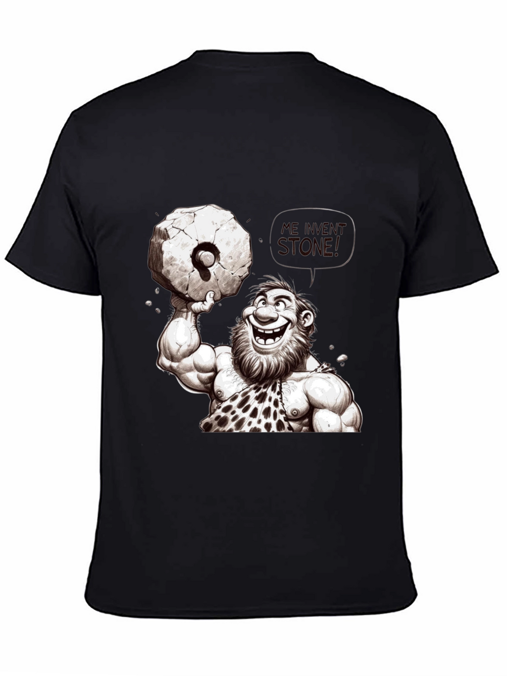 Caveman Weightlifting T-Shirt - Funny Graphic Tee