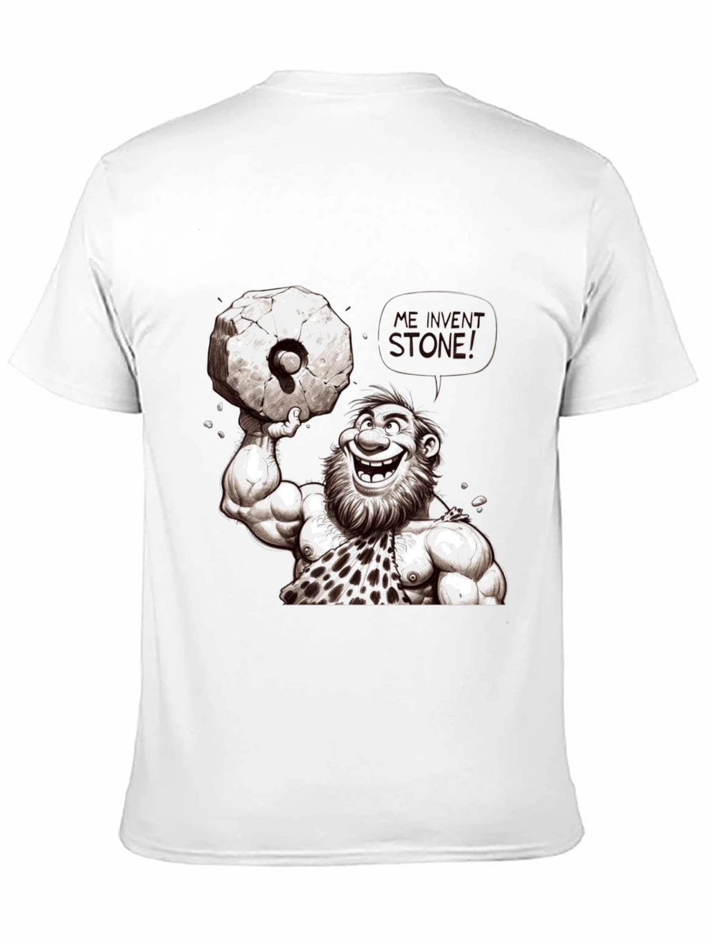 Caveman Weightlifting T-Shirt - Funny Graphic Tee