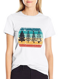 Retro Christmas Tree T-Shirt