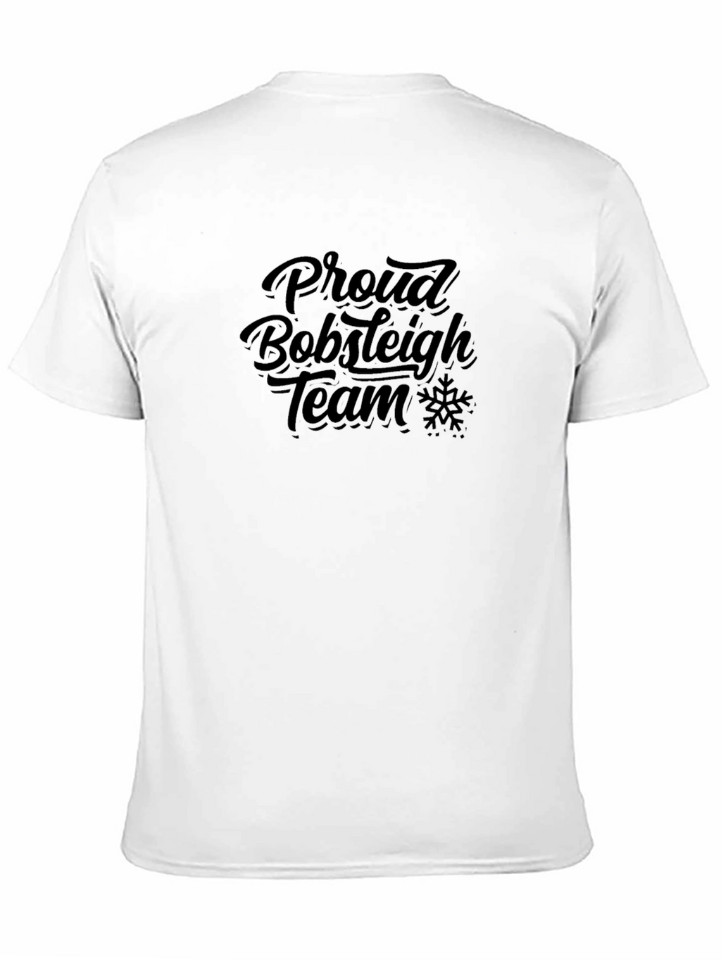 Proud Bobsleigh Team Black T-Shirt