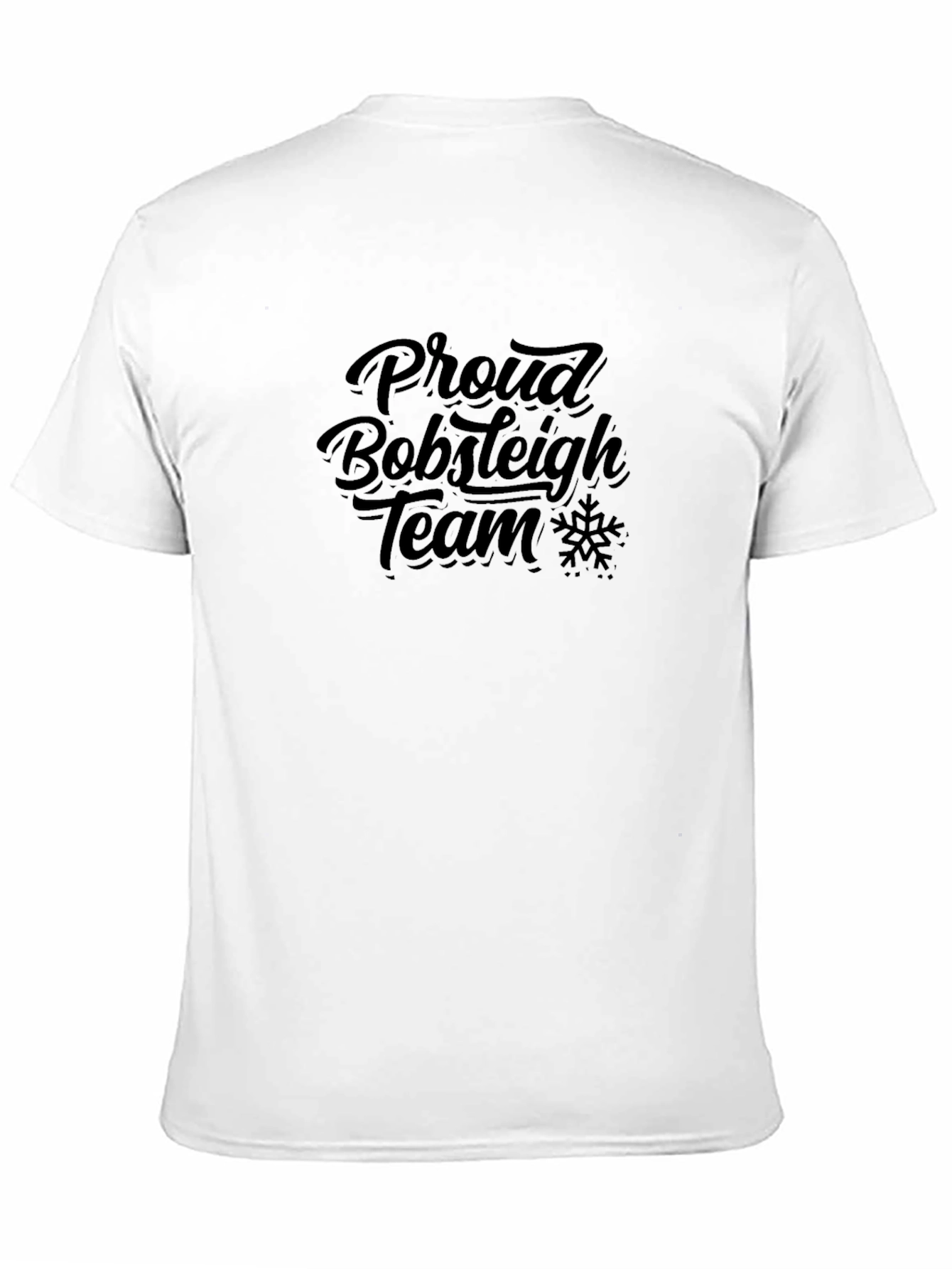 Proud Bobsleigh Team Black T-Shirt