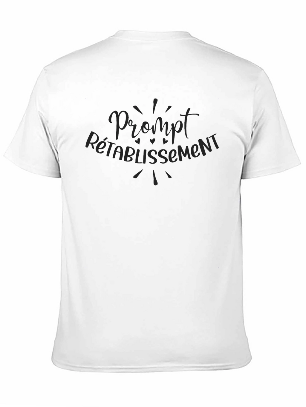 Prompt Rétablissement Black T-Shirt