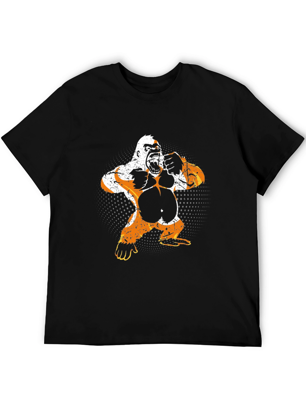 Gorilla Graphic Black T-Shirt