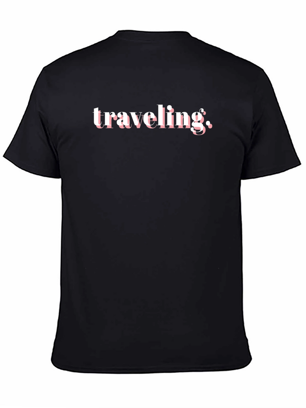 Traveling Black T-Shirt