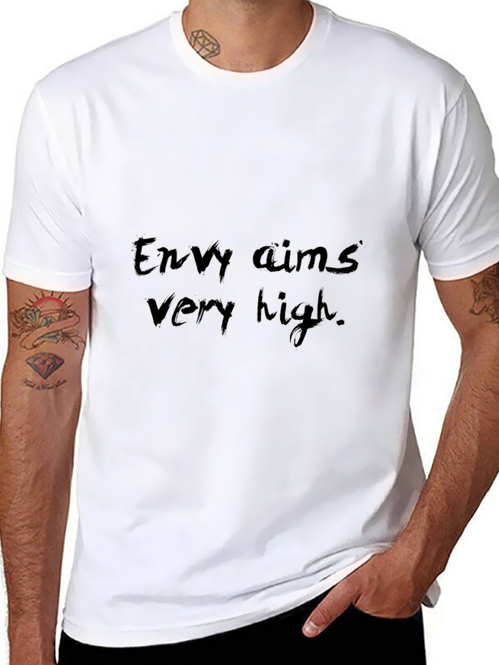 Envy Aims Very High - Black T-Shirt