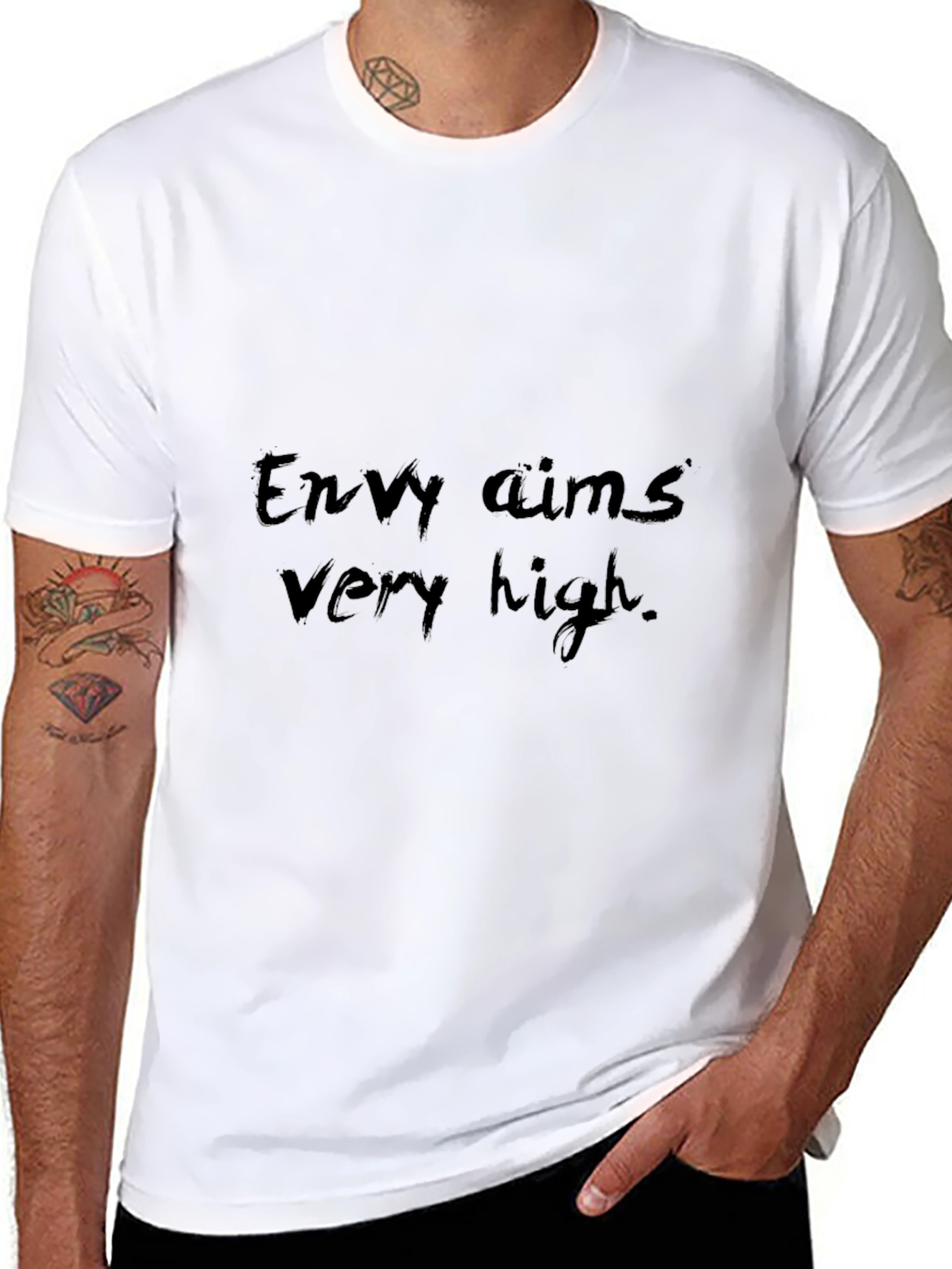 Envy Aims Very High - Black T-Shirt