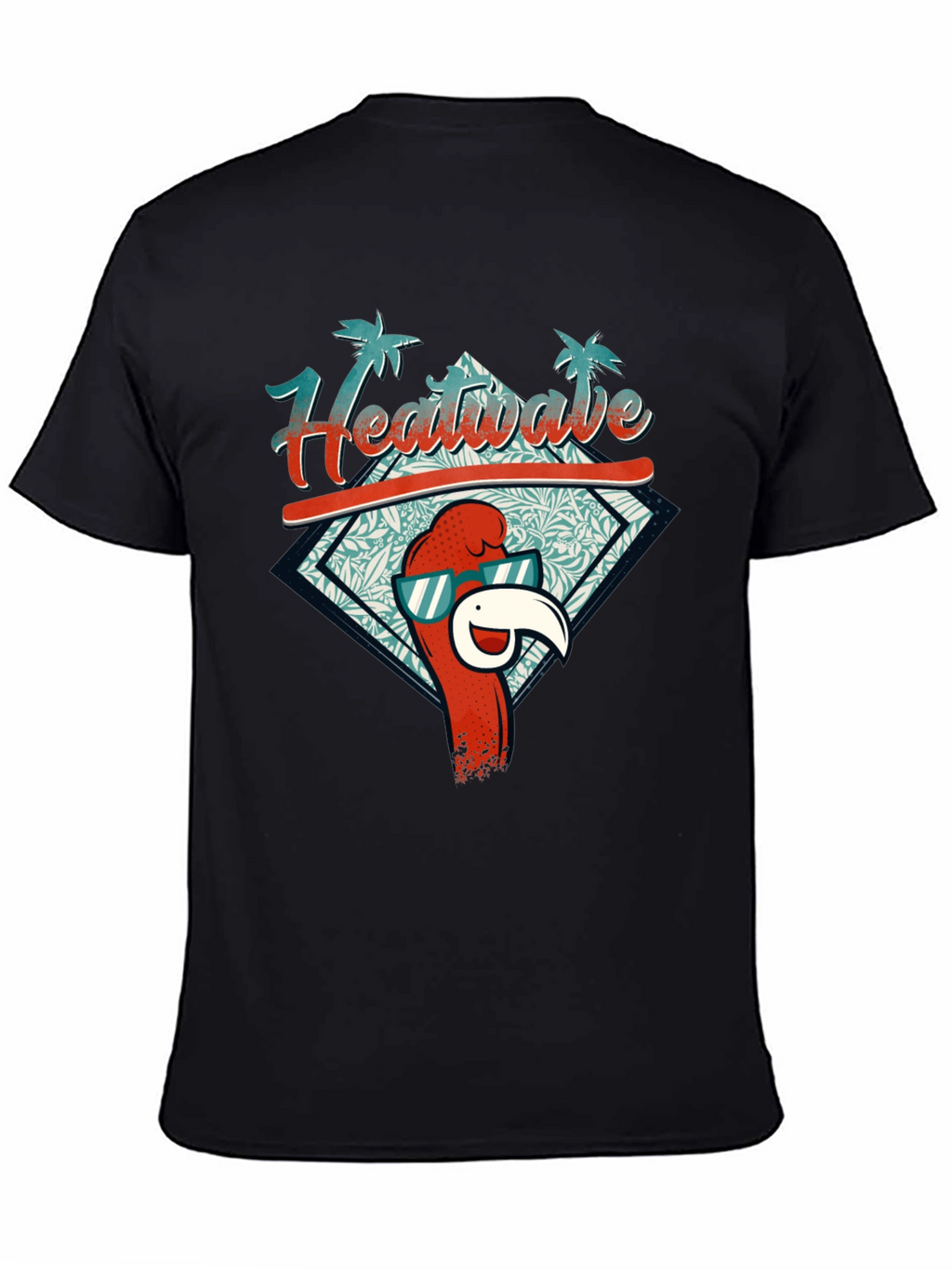 Heatwave T-Shirt: Tropical Parrot Design
