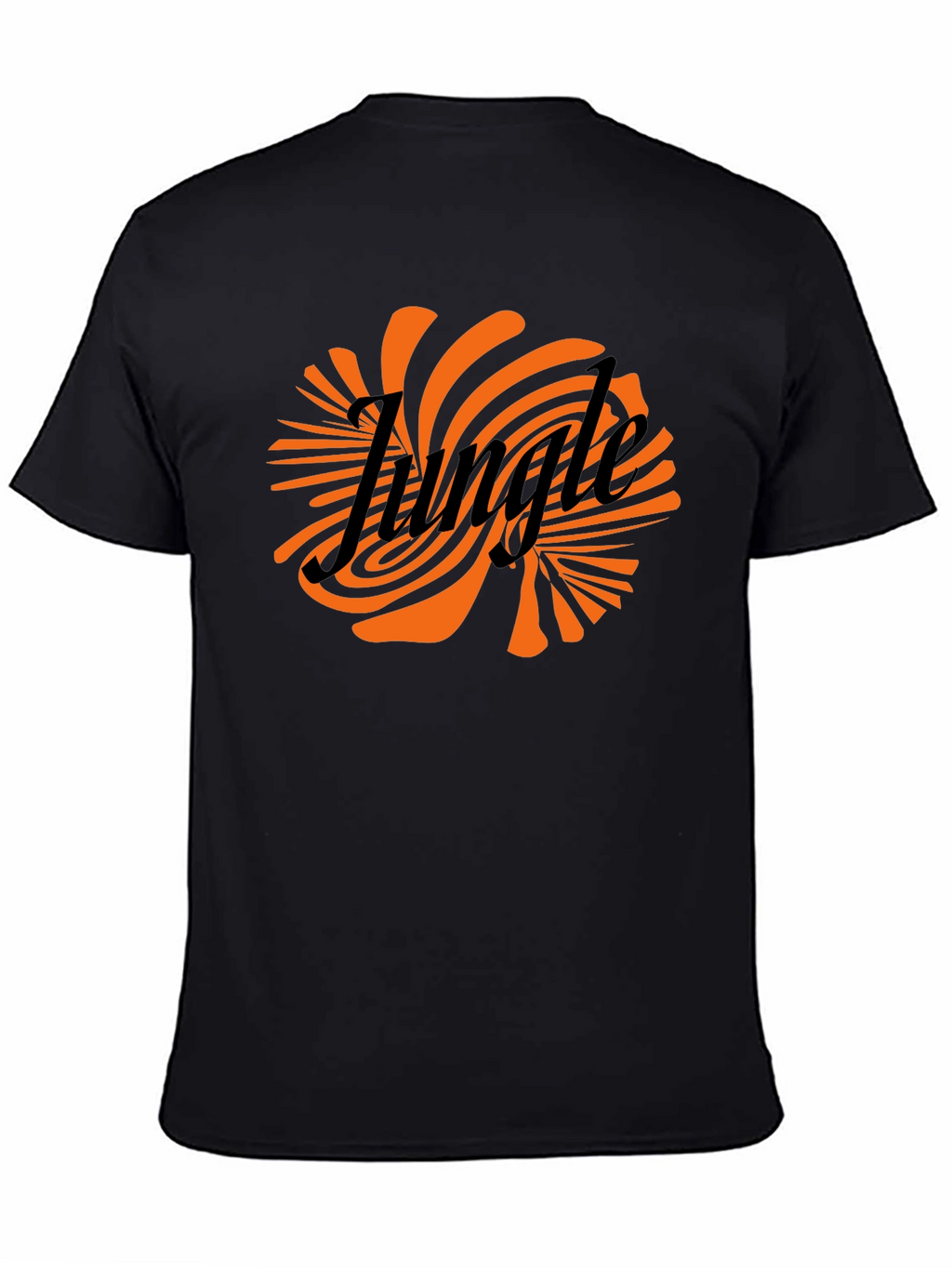Jungle Graphic Tee - Retro Swirl Design
