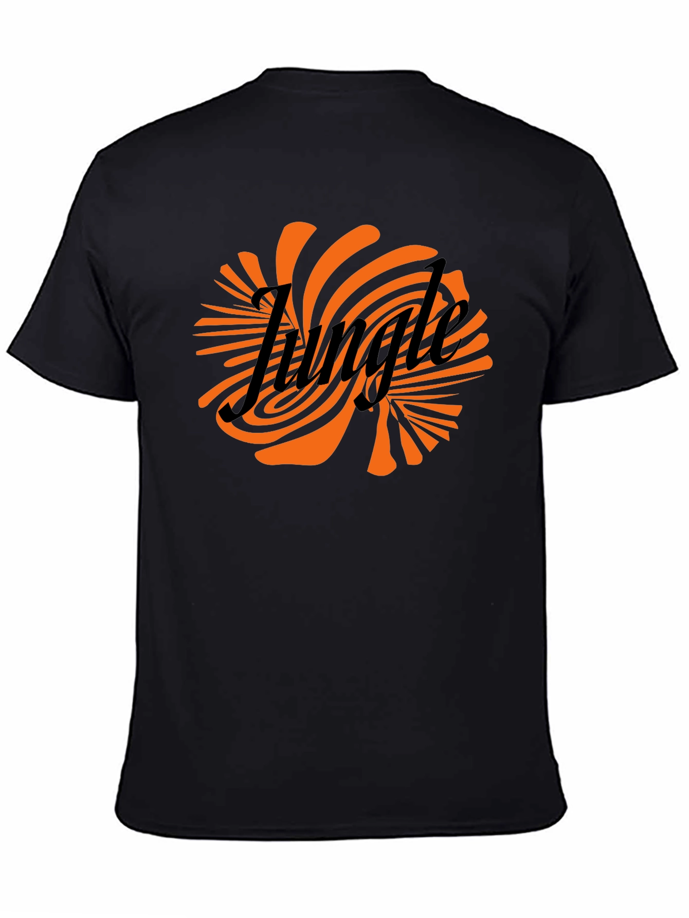 Jungle Graphic Tee - Retro Swirl Design