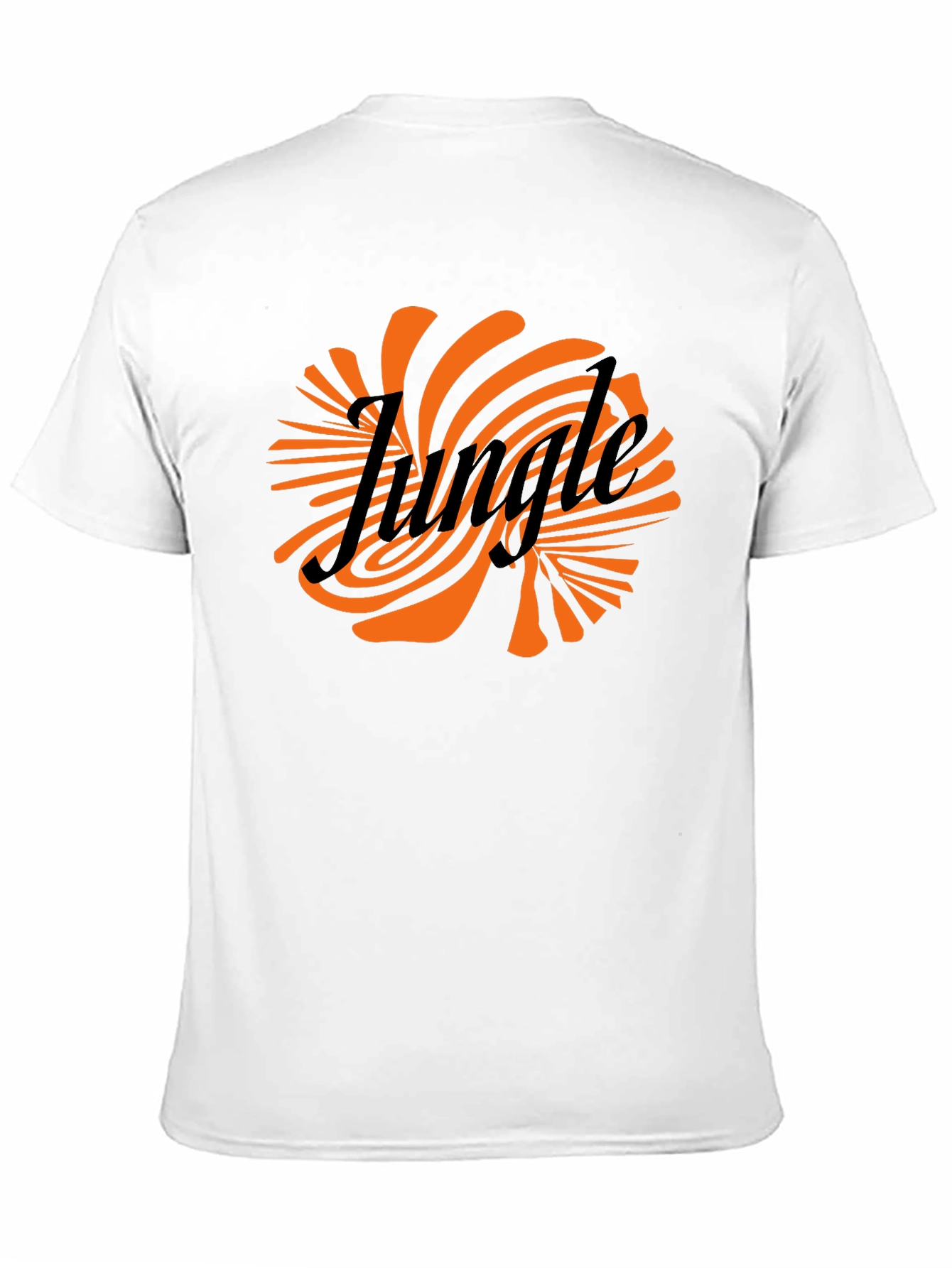 Jungle Graphic Tee - Retro Swirl Design