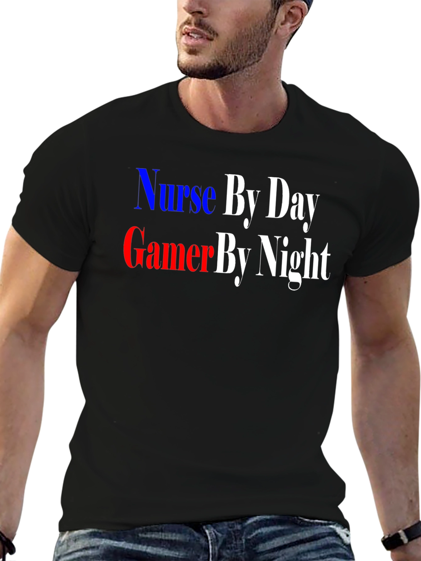 Nurse By Day Gamer By Night T-Shirt