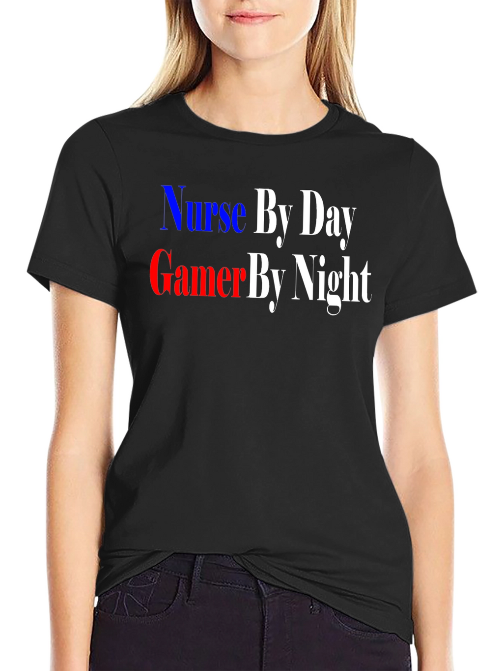 Nurse By Day Gamer By Night T-Shirt