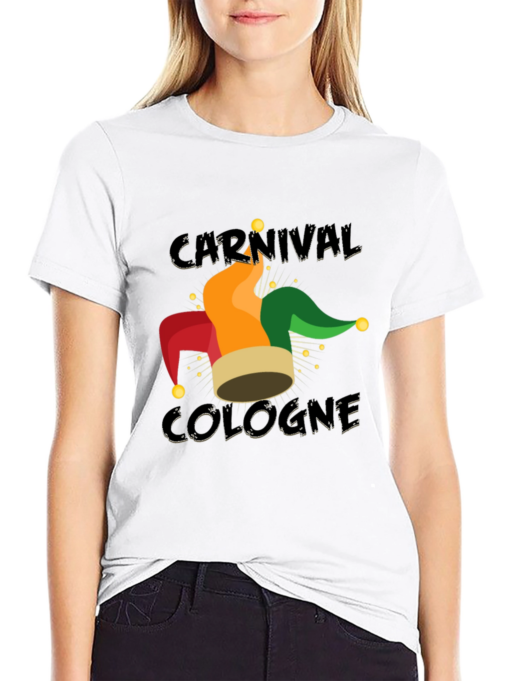 Carnival Cologne Jester Hat T-Shirt