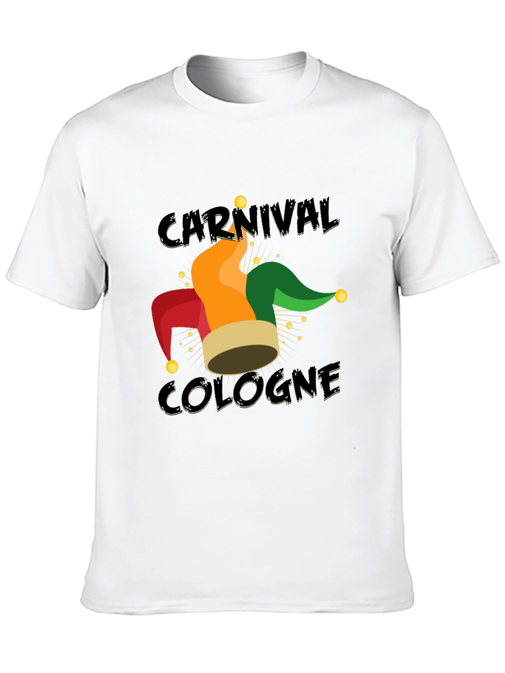 Carnival Cologne Jester Hat T-Shirt