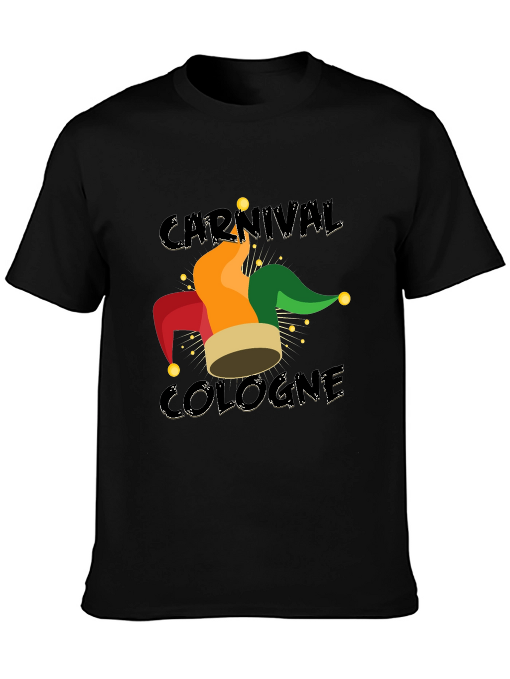 Carnival Cologne Jester Hat T-Shirt