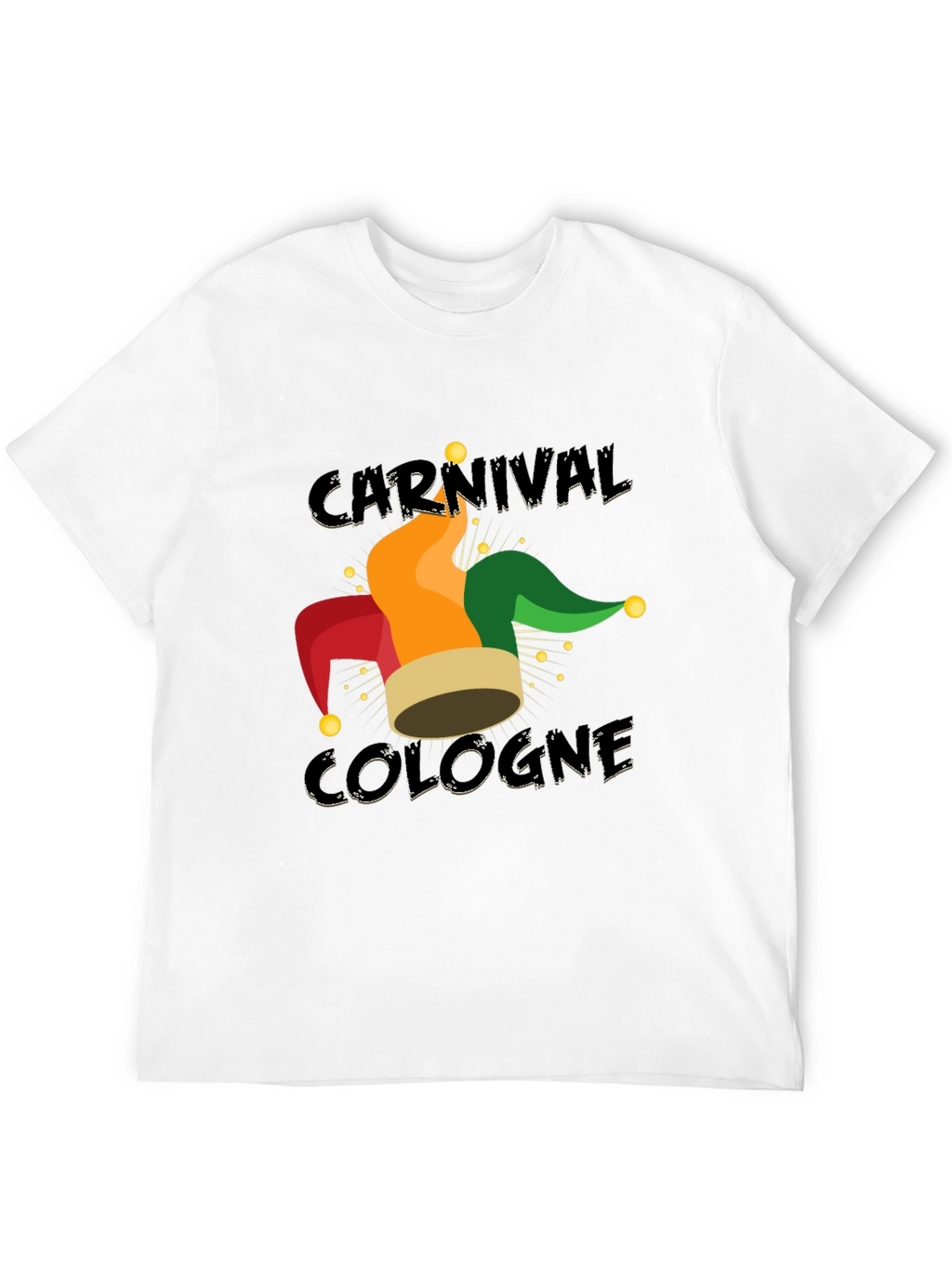 Carnival Cologne Jester Hat T-Shirt