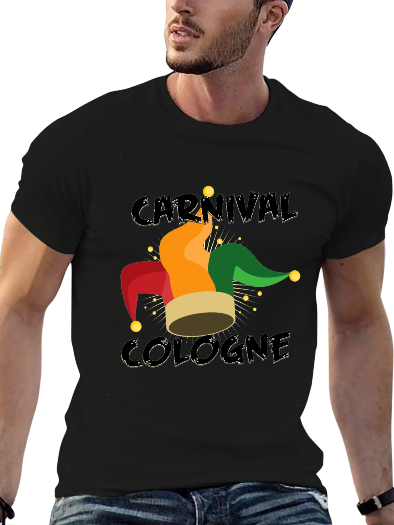 Carnival Cologne Jester Hat T-Shirt