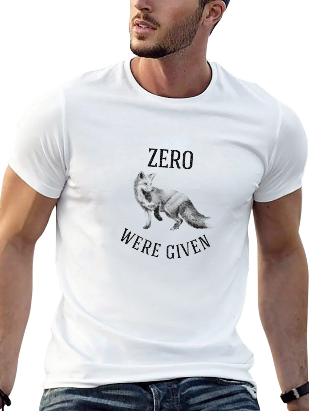 Zero Fox Given Black Graphic Tee