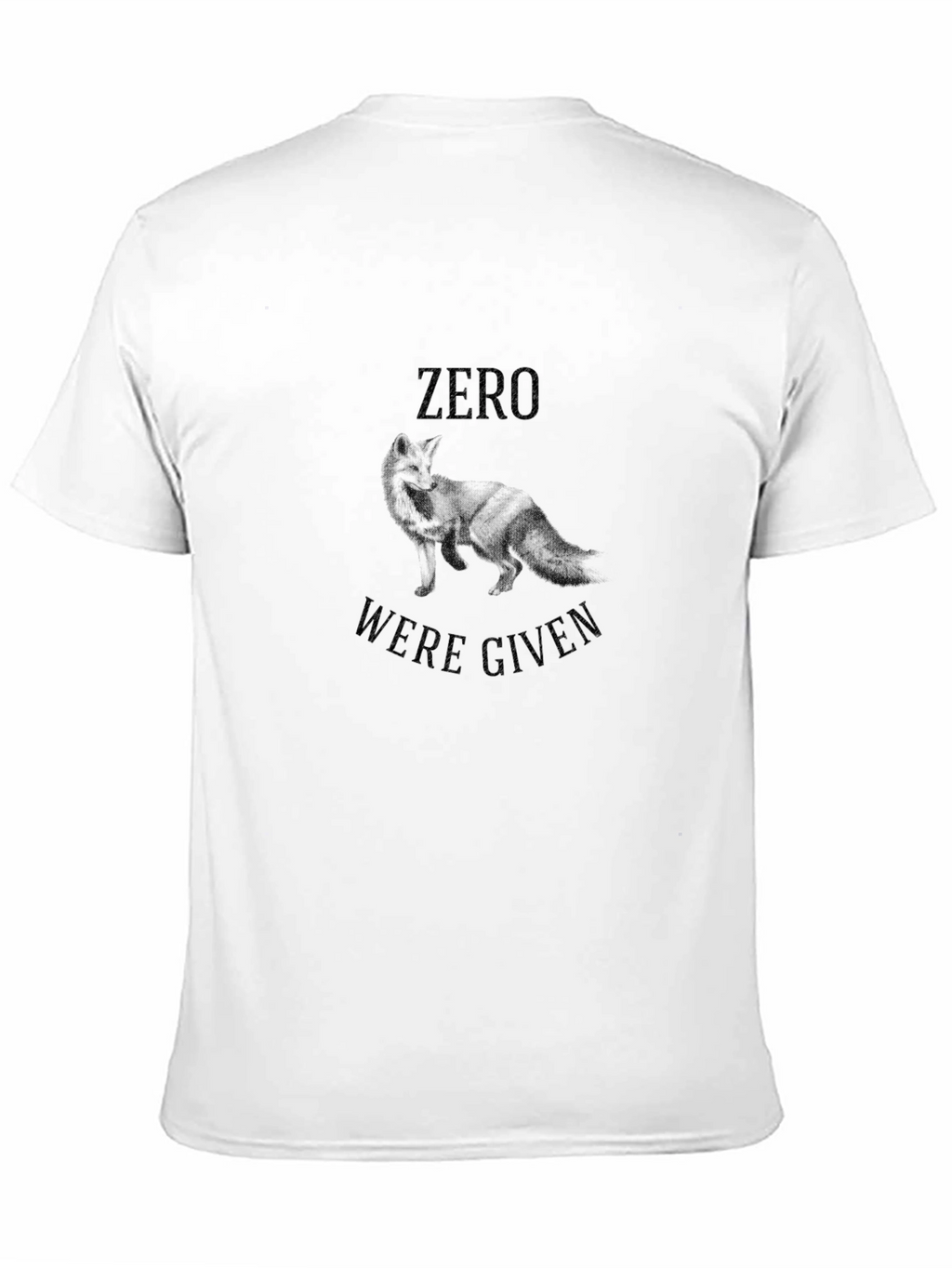 Zero Fox Given Black Graphic Tee