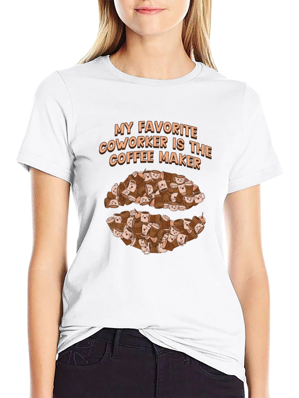 Coffee Maker Coworker T-Shirt - Funny Office Gift