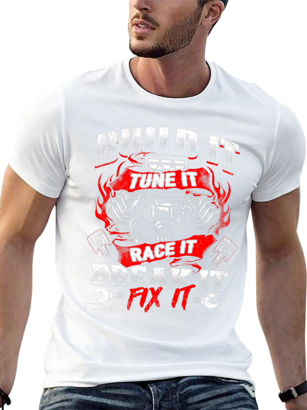 Build It Tune It Race It T-Shirt